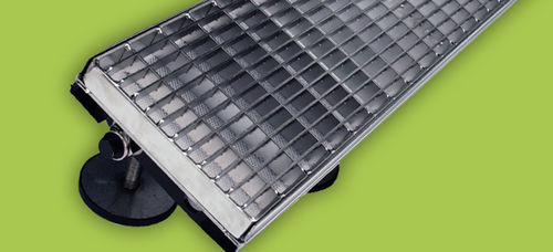 Metal drain grate - AQUADRAIN® BF - GUTJAHR Systemtechnik - for patio