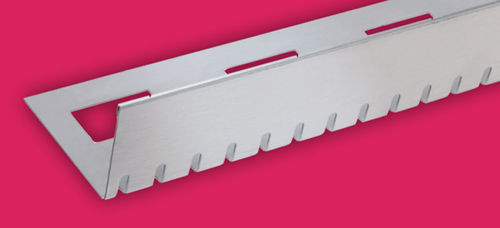 Stainless steel edge trim - PROFIN® KL - GUTJAHR Systemtechnik - for tile / outside corner