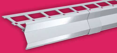 Stainless steel edge trim - PROFIN® V SERIES - GUTJAHR Systemtechnik - for tile / outside corner