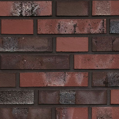 Facade brick - SCHWERIN GT - Hagemeister GmbH & Co. KG - solid / embossed / brown
