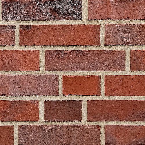 Facade brick - MÜLHEIM GT+FU - Hagemeister GmbH & Co. KG - solid / embossed / brown