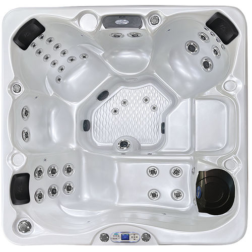 Above-ground hot tub - Costa - Cal Spas - square / 6-person / acrylic