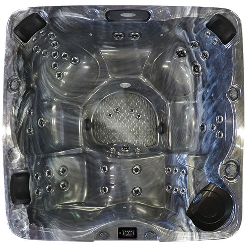 Above-ground hot tub - Pacifica-X - Cal Spas - square / 6-person / acrylic