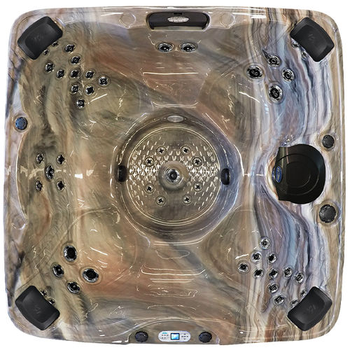 Above-ground hot tub - Tropical - Cal Spas - square / 6-person / acrylic