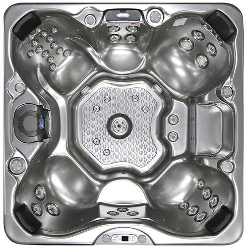 Above-ground hot tub - Cancun - Cal Spas - square / 6-person / acrylic
