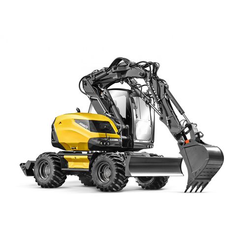 Midi excavator 15MWR MECALAC Baumaschinen GmbH wheeled / compact