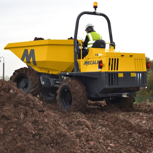Front-loading dumper - TA9 - MECALAC Baumaschinen GmbH - wheeled / diesel / for construction