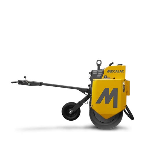 Single-cylinder roller compactor - MBR71 - MECALAC Baumaschinen GmbH - vibrating / for soil / manual