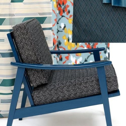 Upholstery fabric - LANDE - LELIEVRE - for curtain / wall / patterned