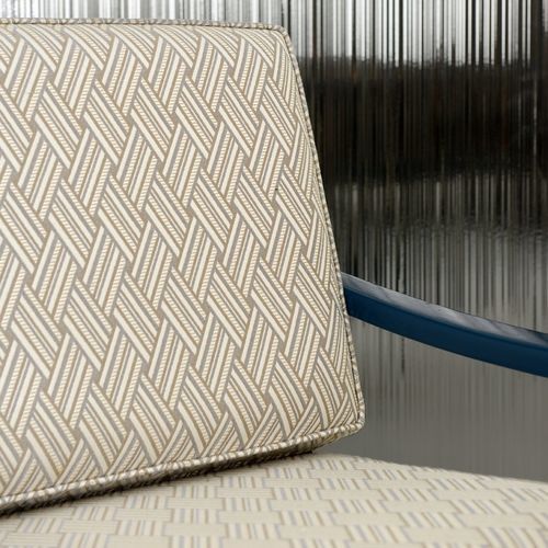 Upholstery fabric - VACOA - LELIEVRE - for curtain / wall / geometric pattern