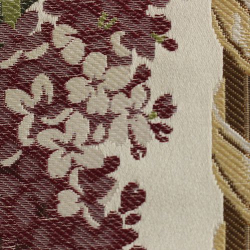 Upholstery fabric - BORDURE MAUREPAS  - LELIEVRE - for curtain / wall / floral pattern