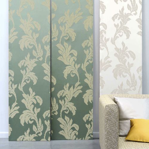 Upholstery fabric - ASUKA - LELIEVRE - for curtain / wall / floral pattern