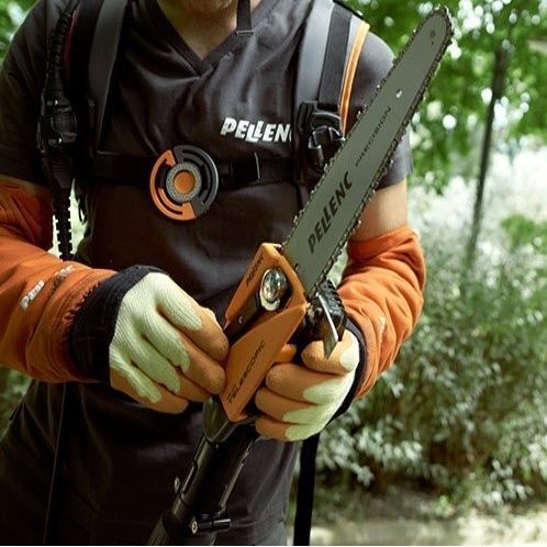 Battery-powered chainsaw - SELION TELESCOPIC EVO - Pellenc S.A.