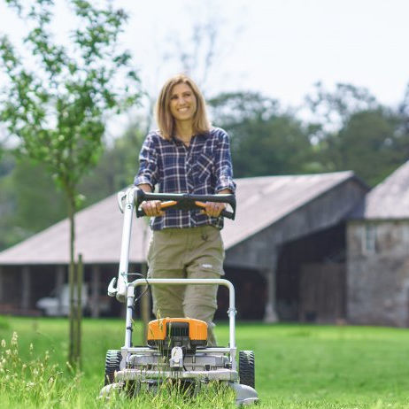 Walk-behind lawn mower - RAISON 2 SMART - Pellenc S.A. - commercial / electric / self-propelled