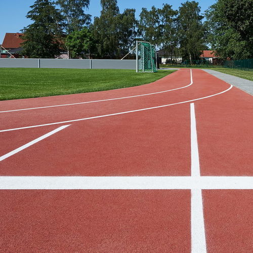 Indoor sports flooring - SES / SL - Polytan GmbH - outdoor / EPDM / rubber