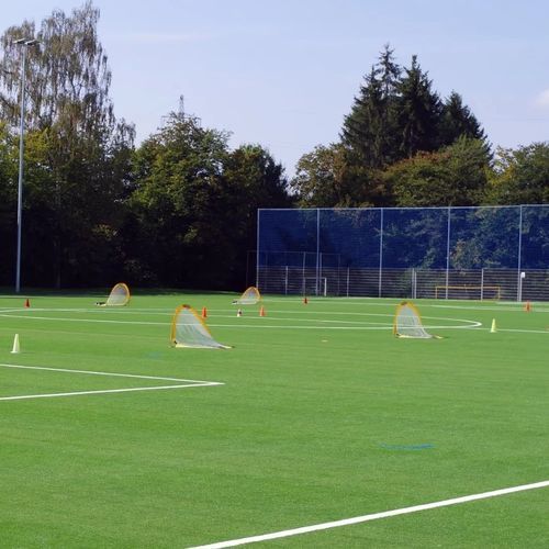 Outdoor sports flooring - TRION R - Polytan GmbH - recycled plastic / synthetic / polyethylene
