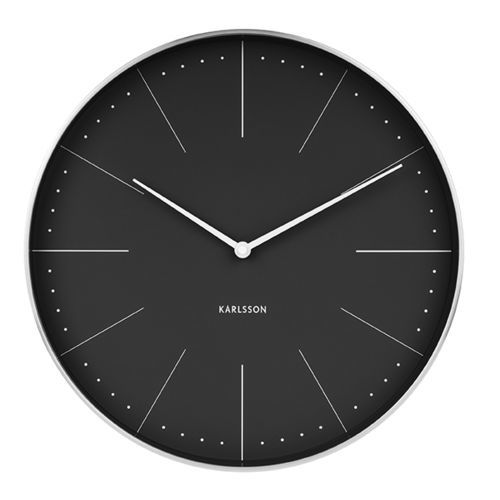Contemporary clock Normann Station KARLSSON CLOCKS wallmounted