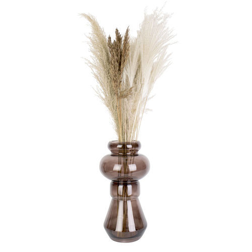 Contemporary vase - Morgana  - KARLSSON CLOCKS - glass / table / brown