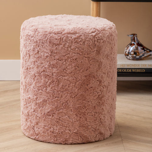 Contemporary pouf - Tierno - KARLSSON CLOCKS - acrylic fabric / round / white