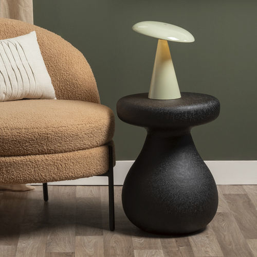 Contemporary side table - Boaz - KARLSSON CLOCKS - iron / iron base / round
