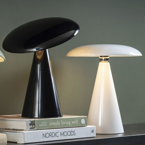 Table lamp - Phoebe  - KARLSSON CLOCKS - melamine / minimal / corded
