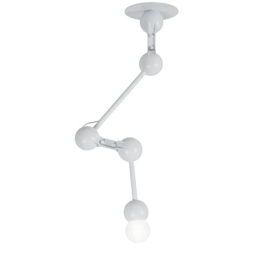 Contemporary ceiling light - BRAS - FORESTIER - linear / metal / fluorescent