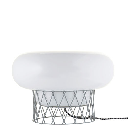 Table lamp - BLOW - FORESTIER - metal / glass / contemporary