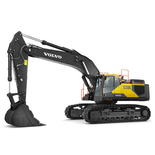 Crawler excavator - EC550E - Volvo Construction Equipment Germany GmbH - swivel / ergonomic / for construction