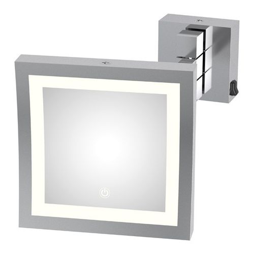 Wall-mounted mirror - 7610 01 - ODF Paris - for hotel room / contemporary / square