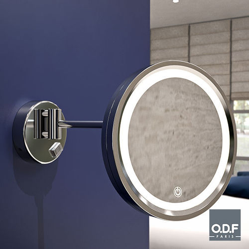 Wall-mounted mirror - 410 01 - ODF Paris - for hotel room / contemporary / round