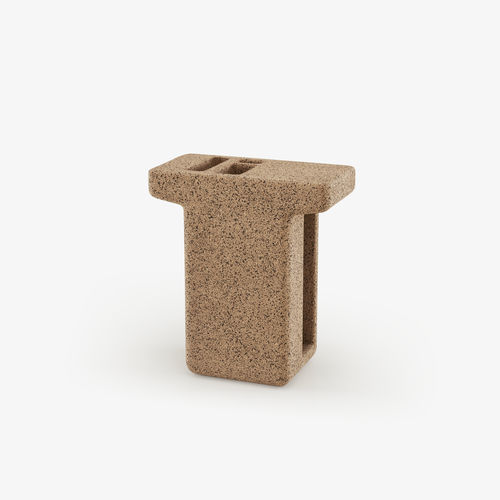 Free-standing desk - KROC - CINNA - contemporary / cork / straight