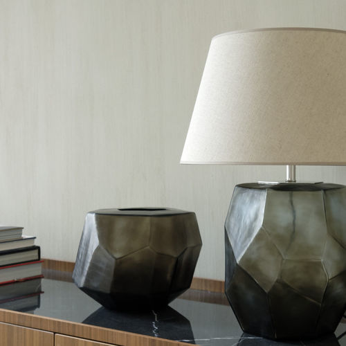 Contemporary vase - ASYMETRIC - CINNA - glass / table / commercial