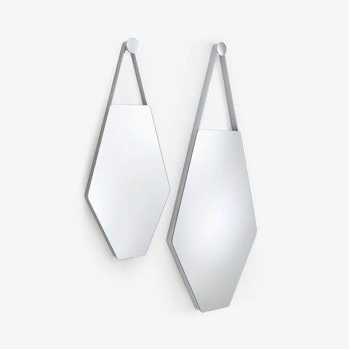 Wall-mounted mirror - MON BEAU - CINNA - commercial / contemporary / polygon