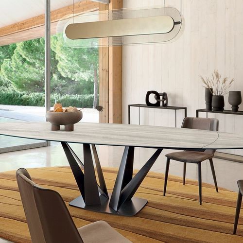 Pendant lamp - DORIENNE - ROCHE BOBOIS - lacquered metal / methacrylate / contemporary
