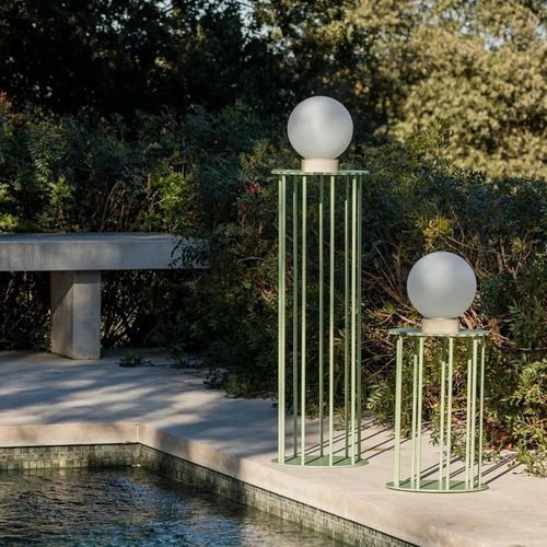 Floor-standing lamp - INTRO - ROCHE BOBOIS - polyethylene / lacquered steel / contemporary