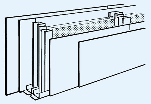Reinforced plasterboard - R 1.1401 - Saint Gobain Rigips - acoustic