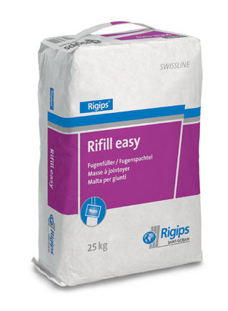 Jointing coating - SWISSLINE : RIFILL EASY - Saint Gobain Rigips - for partition wall / plaster