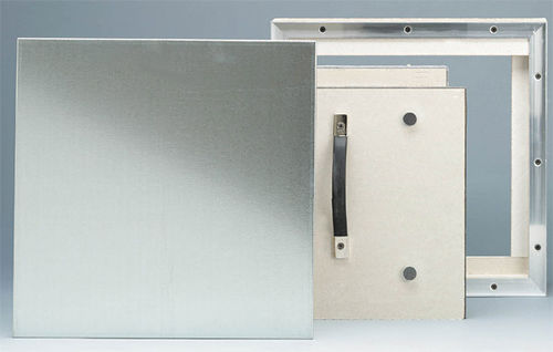 Wall access hatch - RIGITOP® - Saint Gobain Rigips - for suspended ceilings / square / metal