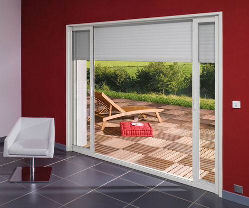Sliding door pocket system - ALUMI-K - Saint Gobain GIMM menuiseries