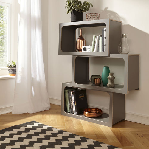 Modular shelf - BOXIT - Mueller Moebelwerkstätten - contemporary / birch / plywood