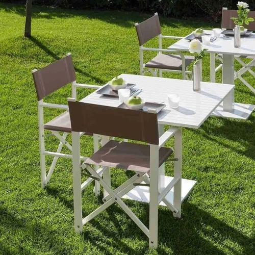 Contemporary chair - FEDRA - Crema Outdoor S.r.l. - outdoor / fabric / canvas