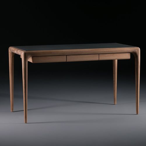 Contemporary desk - LATUS - Artisan Solid Wood Furniture - oak / walnut / solid wood