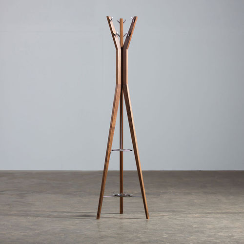 Contemporary Wooden Coat Stand Tradingbasis