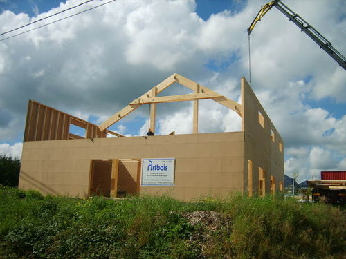 Prefab house - SCHMIT - Artbois SA - eco-friendly / contemporary / two-story