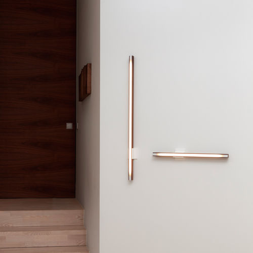 Contemporary wall light - LED28 - Tunto - indoor / wooden / linear