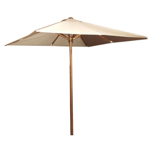 Square parasol - TF 2035 SQ - WARISAN - wooden