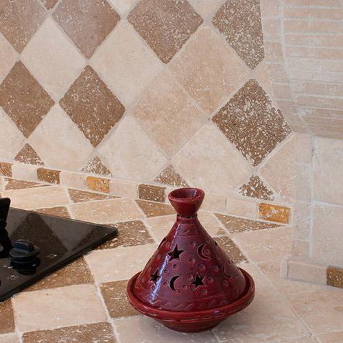 Indoor tile - TRAVERTIN - Diffusion Céramique - outdoor / wall / floor