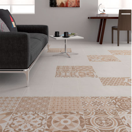Indoor tile - GRC2525MIXXX SERIES - Diffusion Céramique - floor / porcelain stoneware / square