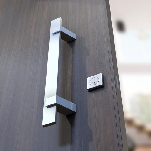 Door pull handle - ALU-830 - Panidis SA - anodized aluminum / contemporary