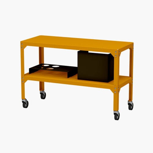 Commercial trolley - HEGOA - Matière Grise - galvanised steel